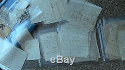 40 CIVIL War Letters, Original, Plus Photos And Docs