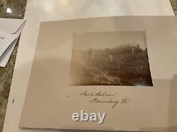 499 Civil War Fort Mahone Petersburg Va Siege Veterans Photo Ink Inscription