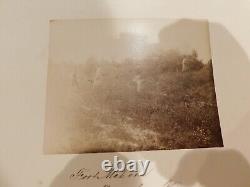 499 Civil War Fort Mahone Petersburg Va Siege Veterans Photo Ink Inscription