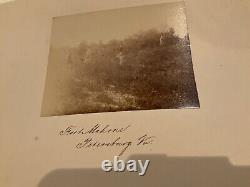 499 Civil War Fort Mahone Petersburg Va Siege Veterans Photo Ink Inscription