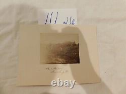 499 Civil War Fort Mahone Petersburg Va Siege Veterans Photo Ink Inscription