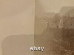 499 Civil War Fort Mahone Petersburg Va Siege Veterans Photo Ink Inscription