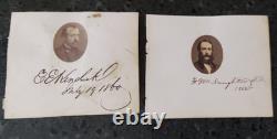49 Civil War Prominent Men Gem Albumen 1860s Photos 20 Autograph Clergy Doctors