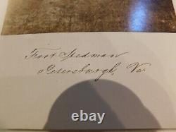 500 Civil War Petersburg Va Ft Stedman Veterans Photo 3 1/2 x 4 1/2 see People