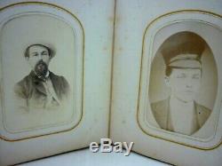 50 CIVIL War Era Photo Album Children, Soldiers, Photographs