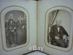 50 CIVIL War Era Photo Album Children, Soldiers, Photographs