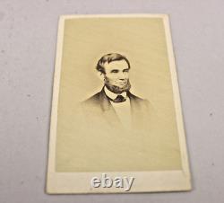56 Antique 1800s Civil War Era Photos CDV Tin Cabinet Abe Lincoln+ Leather Album