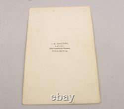 56 Antique 1800s Civil War Era Photos CDV Tin Cabinet Abe Lincoln+ Leather Album