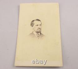 56 Antique 1800s Civil War Era Photos CDV Tin Cabinet Abe Lincoln+ Leather Album