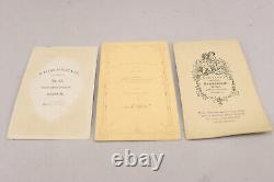 56 Antique 1800s Civil War Era Photos CDV Tin Cabinet Abe Lincoln+ Leather Album