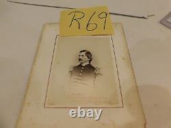 677 Civil War Photo Captain Edward Boynton USMA GRAD AT OLE MISS WAR BROKE OUT