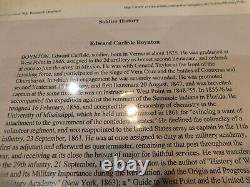 677 Civil War Photo Captain Edward Boynton USMA GRAD AT OLE MISS WAR BROKE OUT