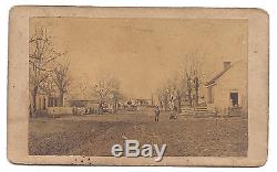 6 Civil War CDVs 1864 DECATUR ALA. Outdoor images Fromer Slaves Pontoon Bridge