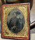 73rd Ny Infantry Civil War Zouave Soldier Tinted 1/6 Tintype Photo 1860s