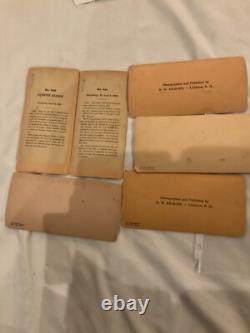 780 SIX STEREOVIEWS PHOTOS BATTLE OF GETTYSBURG Meades HQ PICKETTS CHARGE