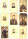 9 Civil War C. D. V.'s Of The 7th Iowa Volunteer Infantry Regiment