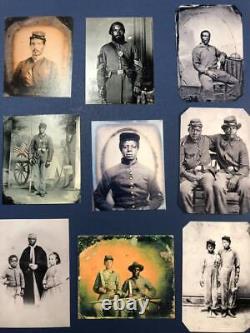 9 Civil War Tintype's RP Museum Gallery Limited Series Closeout set #8
