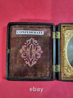 9th Plate Confederate Ambrotype