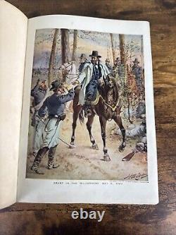 A History of the Civil War By Benson J. Lossing withMatthew Brady Photos 1912