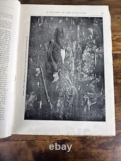 A History of the Civil War By Benson J. Lossing withMatthew Brady Photos 1912