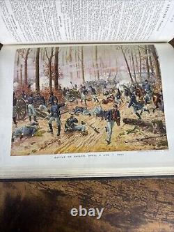 A History of the Civil War By Benson J. Lossing withMatthew Brady Photos 1912