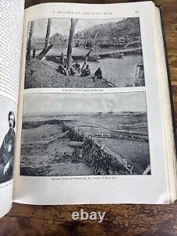 A History of the Civil War By Benson J. Lossing withMatthew Brady Photos 1912