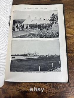 A History of the Civil War By Benson J. Lossing withMatthew Brady Photos 1912