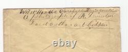 Abe Lincoln CDV Photo With 1862 CIVIL War Dated Cover And Handling Instructions