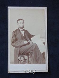 Abraham Lincoln CIVIL WAR Portrait CDV August 9 1863 Original Photograph VG+++