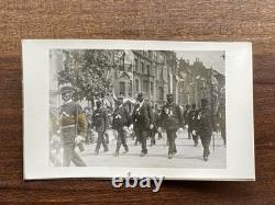 African American Civil War Veterans GAR Parade Band & Flags 5 Vintage Photos