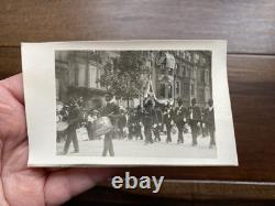 African American Civil War Veterans GAR Parade Band & Flags 5 Vintage Photos