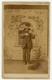 African American Fiddler Civil War Era Musician 1860 Cdv Photo Black Music Q9610