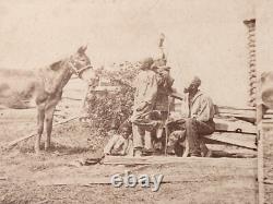 African American Gettysburg Pennsylvania Civil War Taylor Stereoview Photo Brady