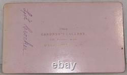 Alexander Gardner CDV Washington DC Civil War Era Bearded Gentleman
