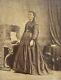 Alexander Gardner Washington Dc Civil War Era Lovely Woman & Organ Antique Photo