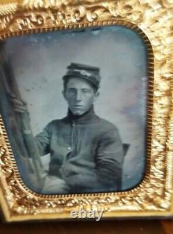 Ambrotype Of A CIVIL War Soldier Thermoplastic Case