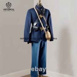 American Civil War-Infantry-Private Soldier Uniform-Union Army Costume