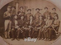 American Civil War Photo Union Band 2nd Brigade 4th Division all named Unknown