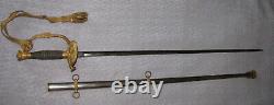 Ames 1860 Post Civil War Staff & Field Sword / Named / Recipient's Photo