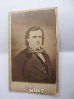 Anthony / Brady C de V Photo, Civil War CSA Statesman, PIERRE SOULE, CSA ALBUM