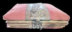 Antique 1800s Cabinet Card Photo Album Civil War Era With 14 CC Antique Photos