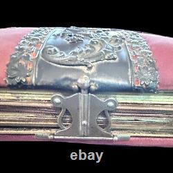 Antique 1800s Cabinet Card Photo Album Civil War Era With 14 CC Antique Photos
