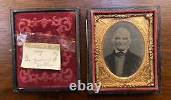 Antique 1800s US Civil War Ambrotype Photo Pictures in Frame Cases LOT OF 7