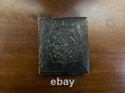 Antique 1800s US Civil War Ambrotype Photo Pictures in Frame Cases LOT OF 7