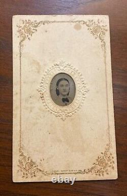 Antique 1800s US Civil War Ambrotype Photo Pictures in Frame Cases LOT OF 7