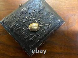 Antique 1800s US Civil War Ambrotype Photo Pictures in Frame Cases LOT OF 7