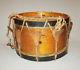 Antique 1860's Civil War Era Drum Labeled Geo W Bemis Rope Tension Named Withphoto