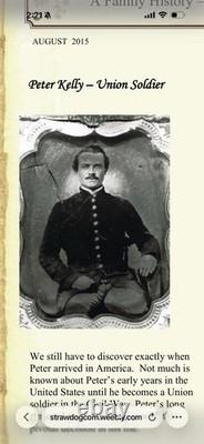 Antique 1860s Ambrotype Photograph of IDENTIFIED civil War Soldier With Hair