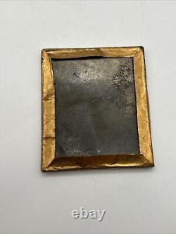 Antique 1860s Original CIVIL War Handsome Soldier Tin Type Photo In Frame