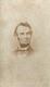 Antique 1864 Abraham Lincoln Cdv Photo Ostendorf O-92 Civil War Sj & Cw Hallett